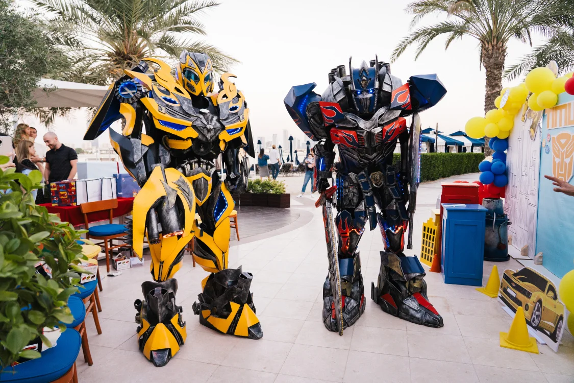 Superheroes and Robots